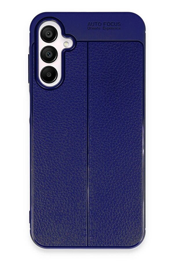 Samsung Galaxy A55 5G Kılıf Auto Focus Kapak - Laci̇vert - Dropx6213-9553