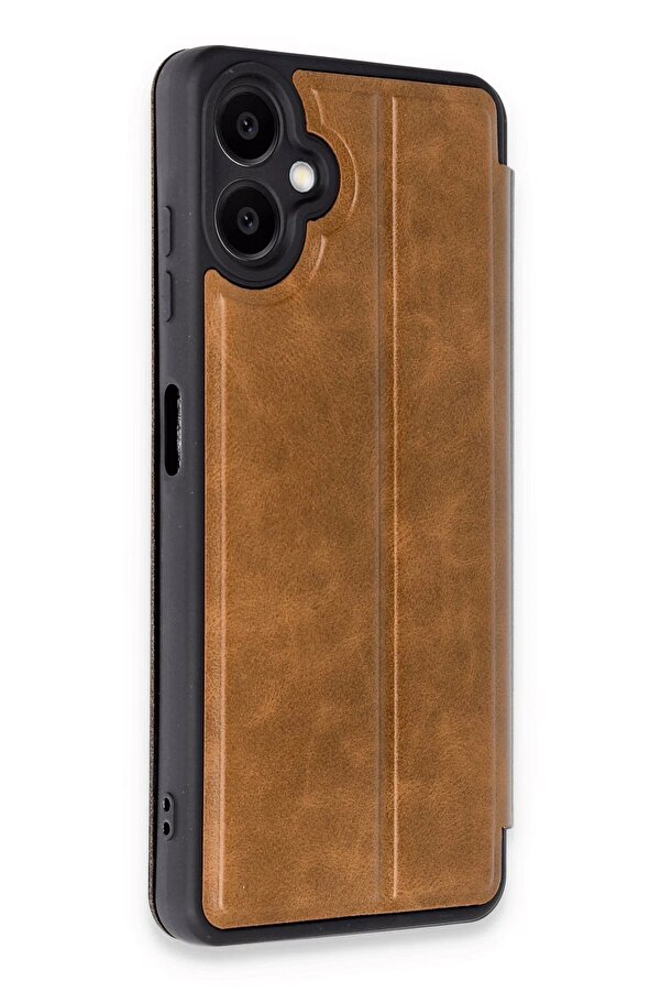 Samsung Galaxy A06 Kılıf Fli̇p Cover - Taba - Dropx1141-8854