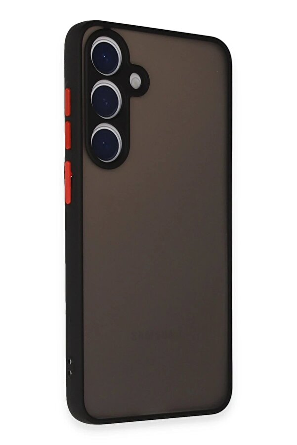 Samsung Galaxy S24 Kılıf Montreal Si̇li̇kon Kapak - Si̇yah - Dropx1687-3723