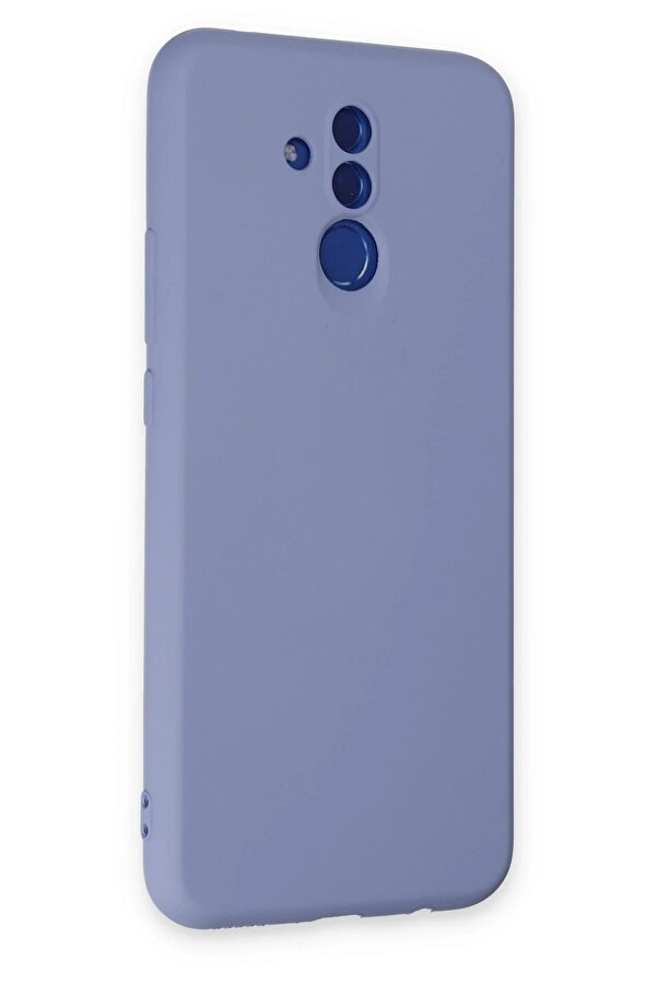 Huawei̇ Mate 20 Li̇te Kılıf Nano İçi̇ Kadi̇fe Si̇li̇kon - Li̇la - Dropx5160-6364