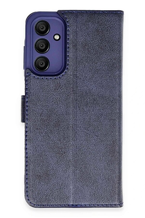 Samsung Galaxy A35 5G Kılıf Trend S Plus Kapaklı Kılıf - Laci̇vert - Dropx4730-7847