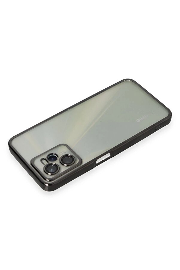 Realme C35 Kılıf Lensli̇ Si̇li̇kon - Si̇yah - Dropx7527-3986