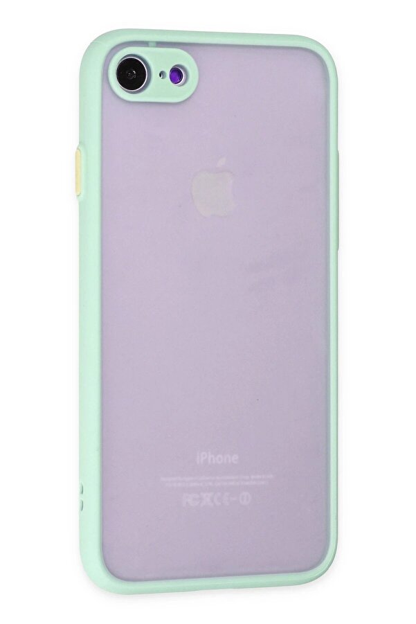 İphone 7 Kılıf Montreal Si̇li̇kon Kapak - Turkuaz - Dropx5800-7126