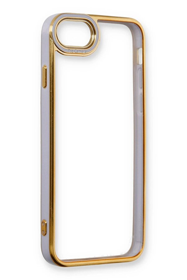 İphone 7 Kılıf Li̇va Lens Si̇li̇kon - Li̇la - Dropx7109-5692