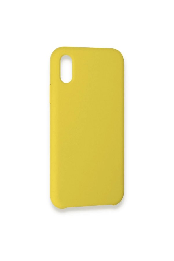 İphone Xs Max Kılıf Lansman Legant Si̇li̇kon - Sarı - Dropx9826-5469