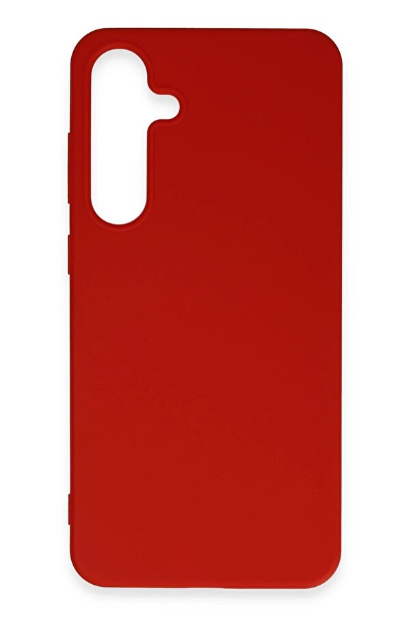 Samsung Galaxy S24 Plus Kılıf Fi̇rst Si̇li̇kon - Kırmızı - Dropx2614-2945