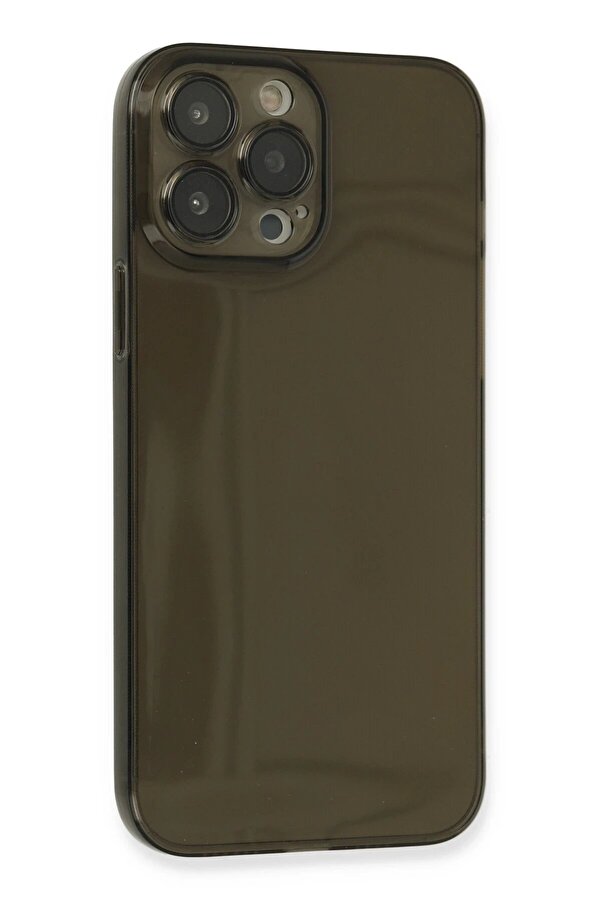 İphone 13 Pro Max Kılıf Fly Lens Si̇li̇kon - Si̇yah - Dropx5230-4657