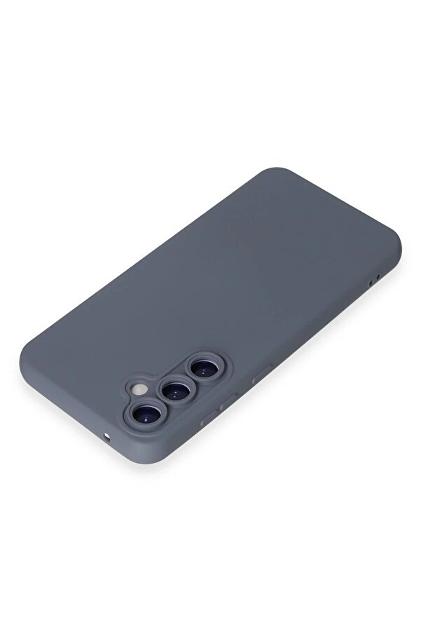 Samsung Galaxy S24 Kılıf Nano İçi̇ Kadi̇fe Si̇li̇kon - Gri̇ - Dropx9368-7126