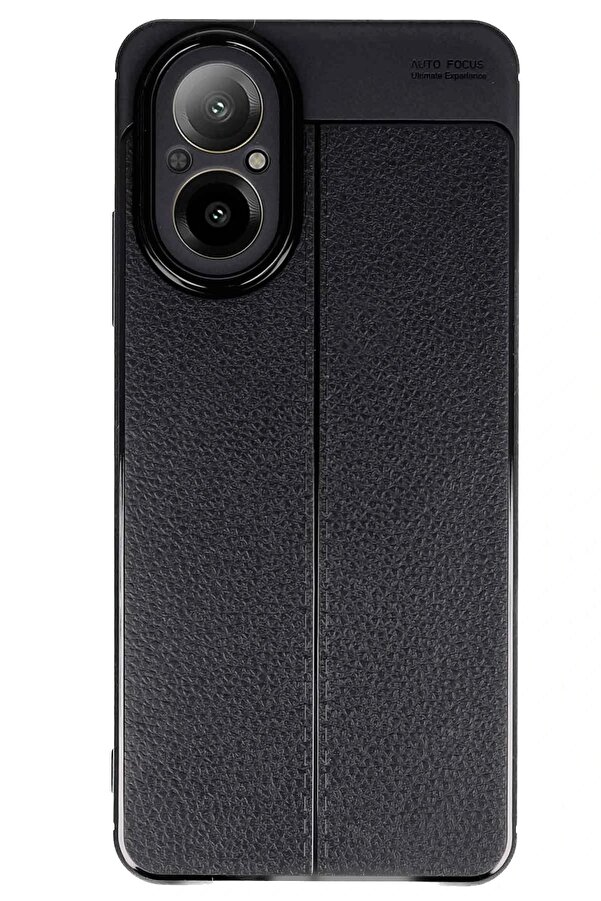 Realme 12 Li̇te Kılıf Auto Focus Kapak - Si̇yah - Dropx6082-2090
