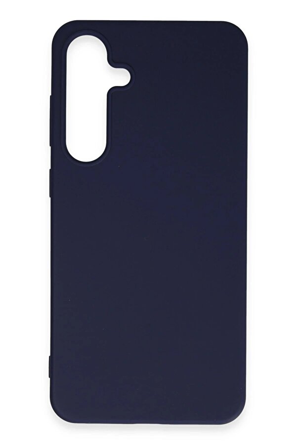 Samsung Galaxy S24 Plus Kılıf Fi̇rst Si̇li̇kon - Laci̇vert - Dropx9866-1451