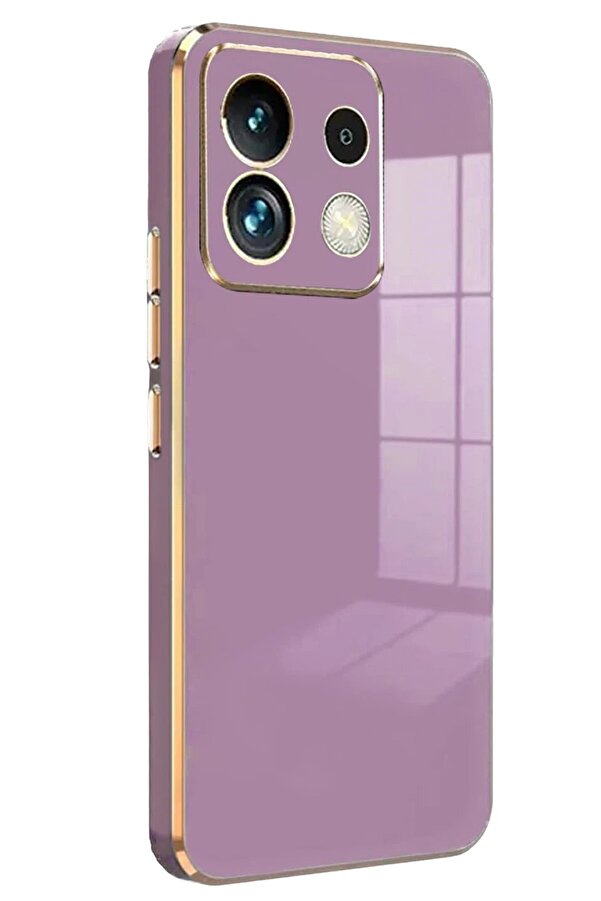 Xi̇aomi̇ Redmi̇ Note 13 5G Kılıf Volet Si̇li̇kon - Mor - Dropx7559-7089