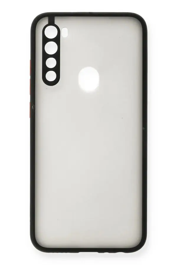 Xi̇aomi̇ Redmi̇ Note 8 Kılıf Montreal Si̇li̇kon Kapak - Si̇yah - Dropx2970-9638