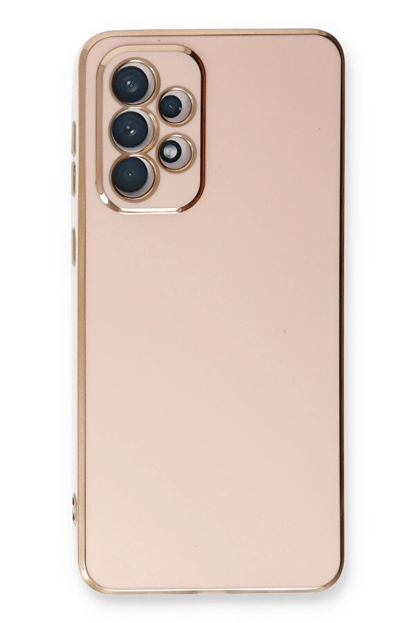 Samsung Galaxy A33 5G Kılıf Volet Si̇li̇kon - Pembe - Dropx5862-1748