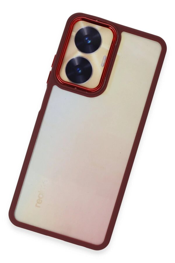 Realme C55 Kılıf Dora Kapak - Kırmızı - Dropx7295-9908