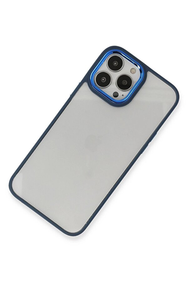 İphone 14 Pro Max Kılıf Dora Kapak - Mavi̇ - Dropx9240-9036