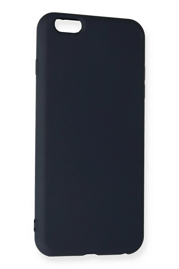 İphone 6 Plus Kılıf Nano İçi̇ Kadi̇fe Si̇li̇kon - Laci̇vert - Dropx8911-1032