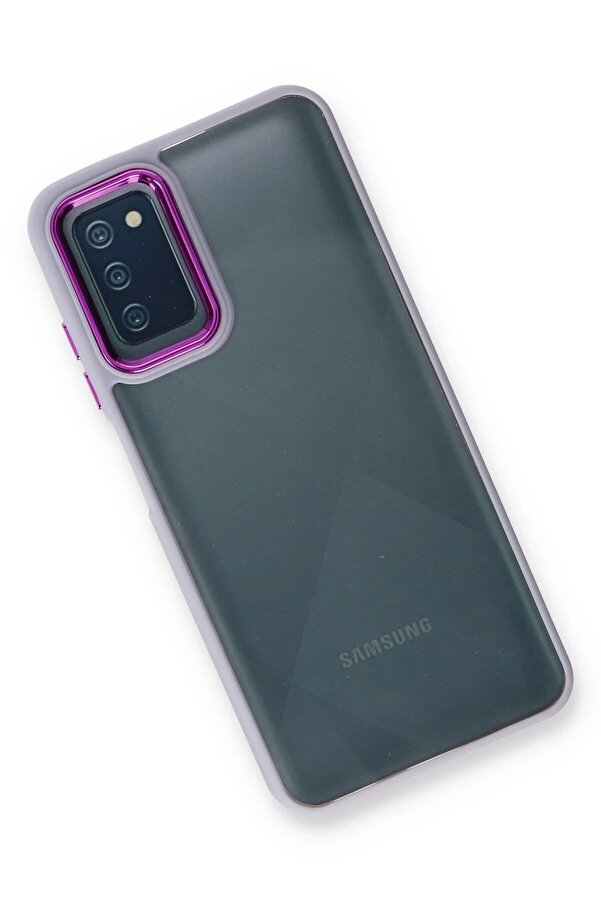Samsung Galaxy A03S Kılıf Dora Kapak - Li̇la - Dropx3850-4429