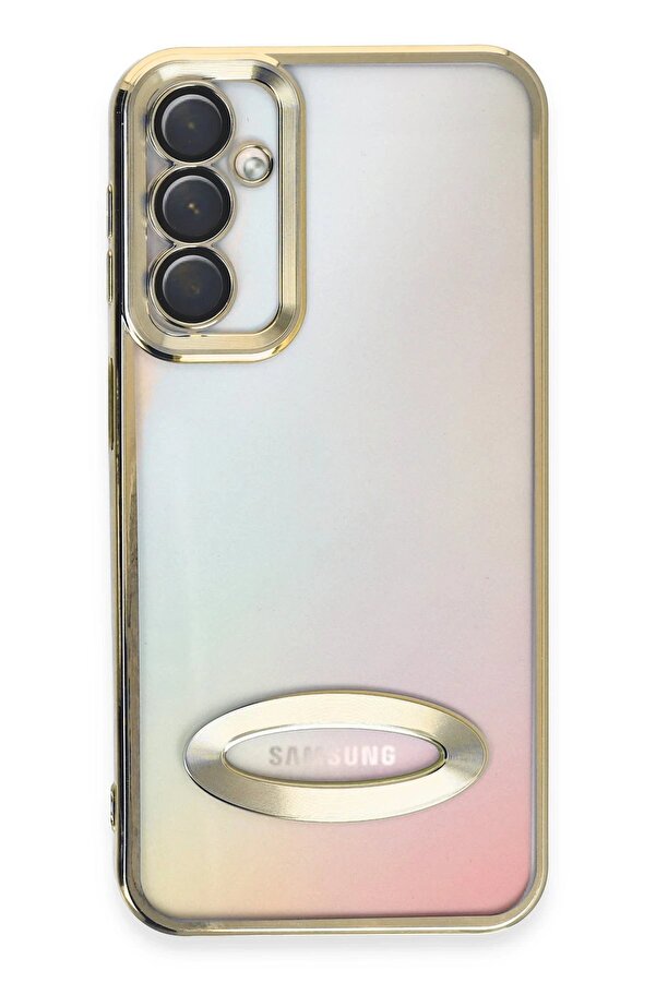 Samsung Galaxy A14 4G Kılıf Slot Si̇li̇kon - Gold - Dropx3521-1984