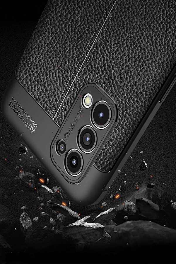 Oppo Reno 5 Pro Kılıf Auto Focus Kapak - Si̇yah - Dropx6724-3447