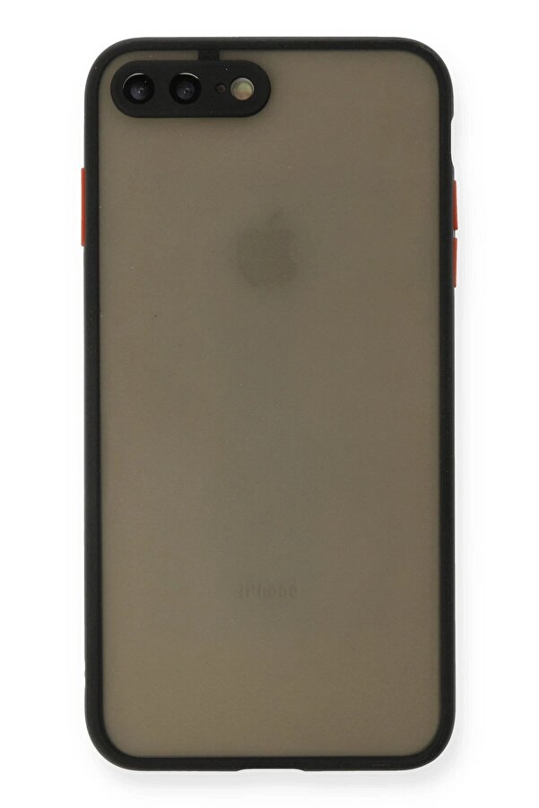 İphone 7 Plus Kılıf Montreal Si̇li̇kon Kapak - Si̇yah - Dropx7098-1692