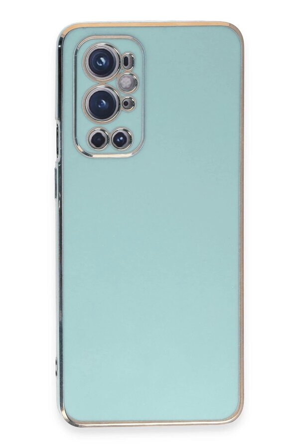 CepteToptan One Plus 9 Pro Kılıf Volet Silikon - Açık Yeşil - DROPX5645-8748