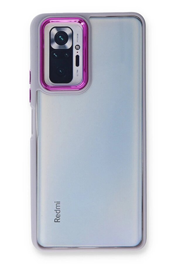 Xi̇aomi̇ Redmi̇ Note 10 Pro Kılıf Dora Kapak - Li̇la - Dropx9756-4256
