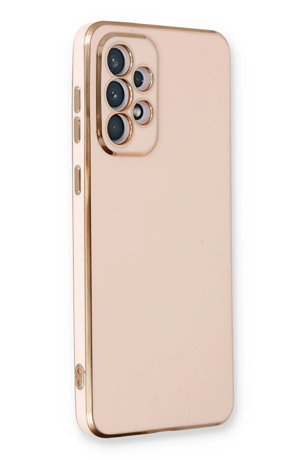 Samsung Galaxy A33 5G Kılıf Volet Si̇li̇kon - Pembe - Dropx5862-1748