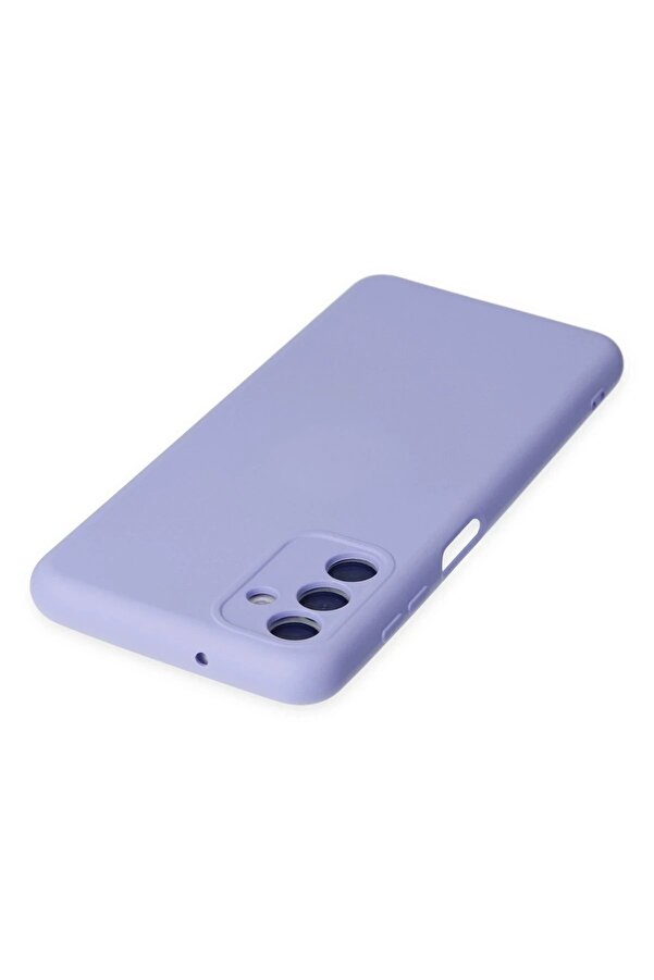 Samsung Galaxy A04S Kılıf Nano İçi̇ Kadi̇fe Si̇li̇kon - Li̇la - Dropx6901-3857