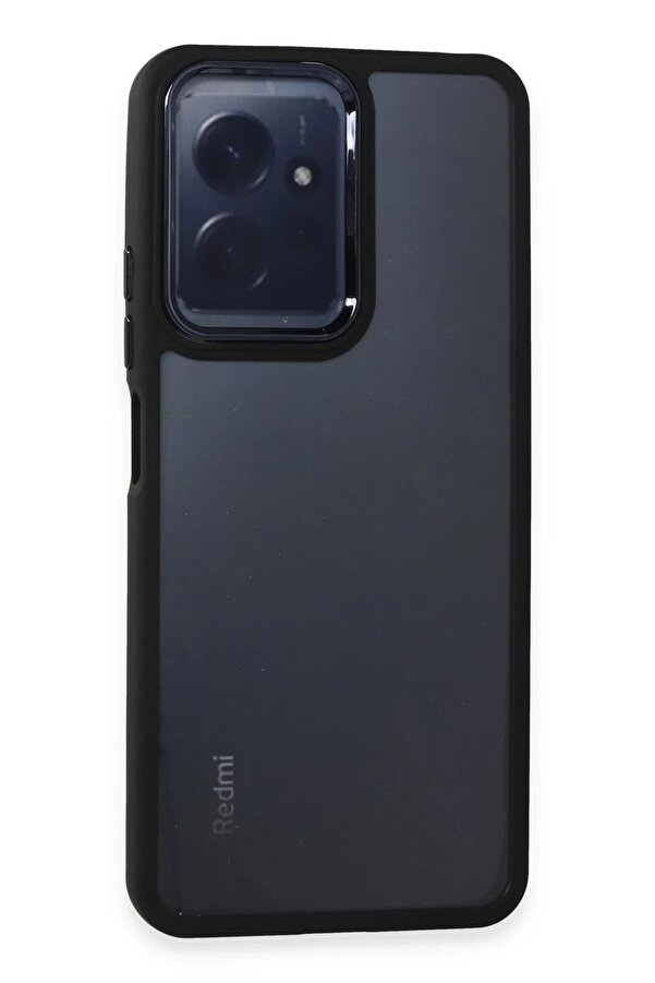 Xi̇aomi̇ Redmi̇ Note 12 4G Kılıf Dora Kapak - Si̇yah - Dropx7219-1447