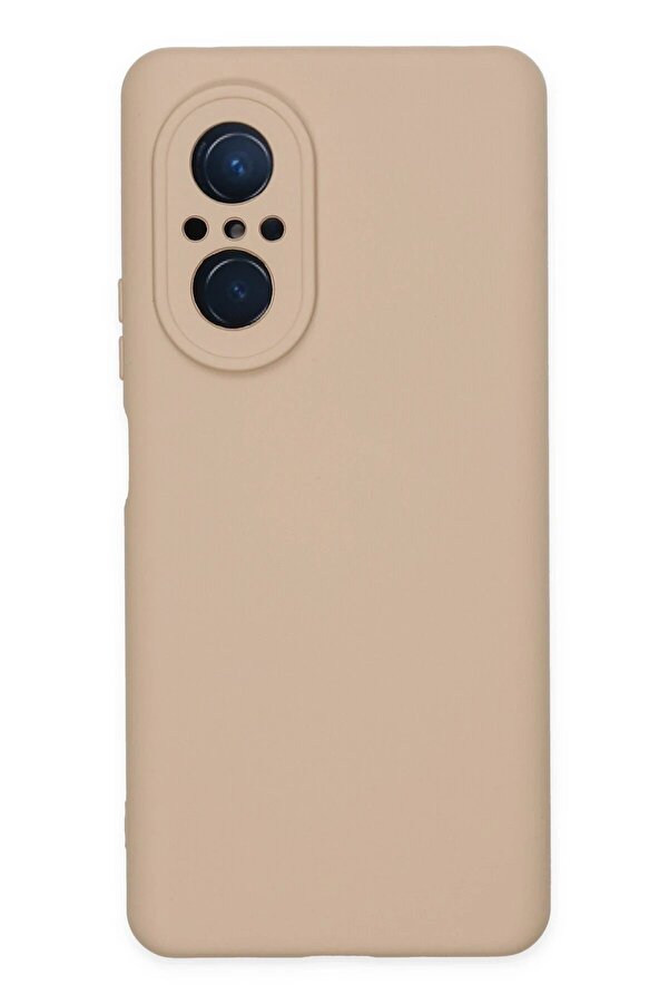 Huawei̇ Nova 9 Se Kılıf Nano İçi̇ Kadi̇fe Si̇li̇kon - Pudra - Dropx1151-4776