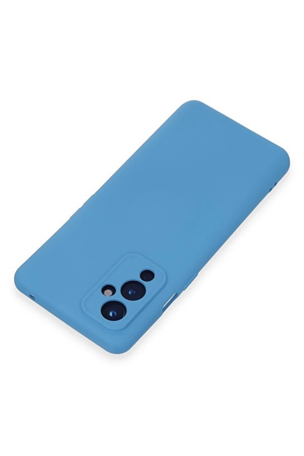 One Plus 9 Kılıf Nano İçi̇ Kadi̇fe Si̇li̇kon - Mavi̇ - Dropx3870-3407