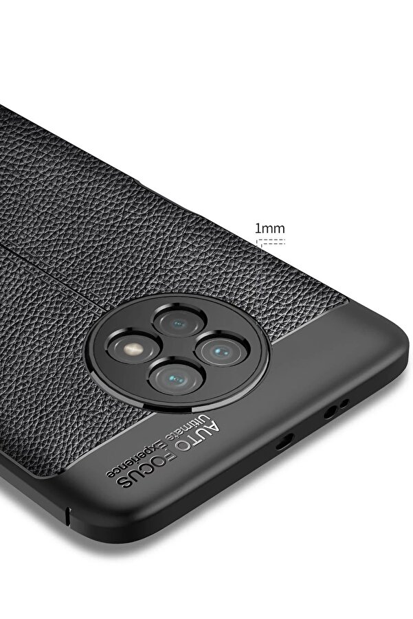Xi̇aomi̇ Redmi̇ Note 9 5G Kılıf Auto Focus Kapak - Laci̇vert - Dropx3424-9019