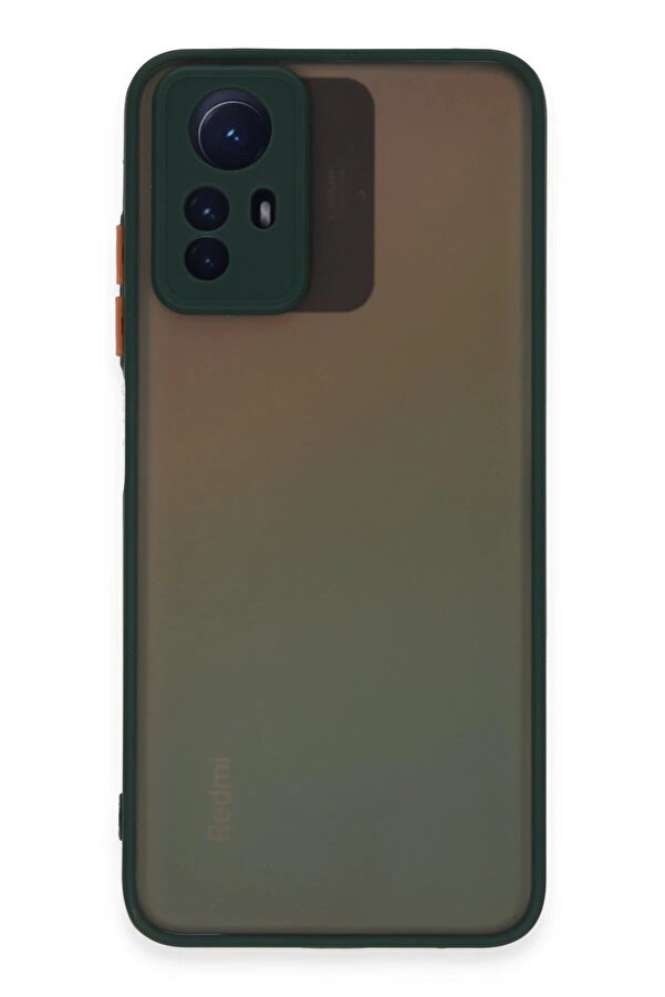Xi̇aomi̇ Redmi̇ Note 12S Kılıf Montreal Si̇li̇kon Kapak - Yeşi̇l - Dropx5428-2378