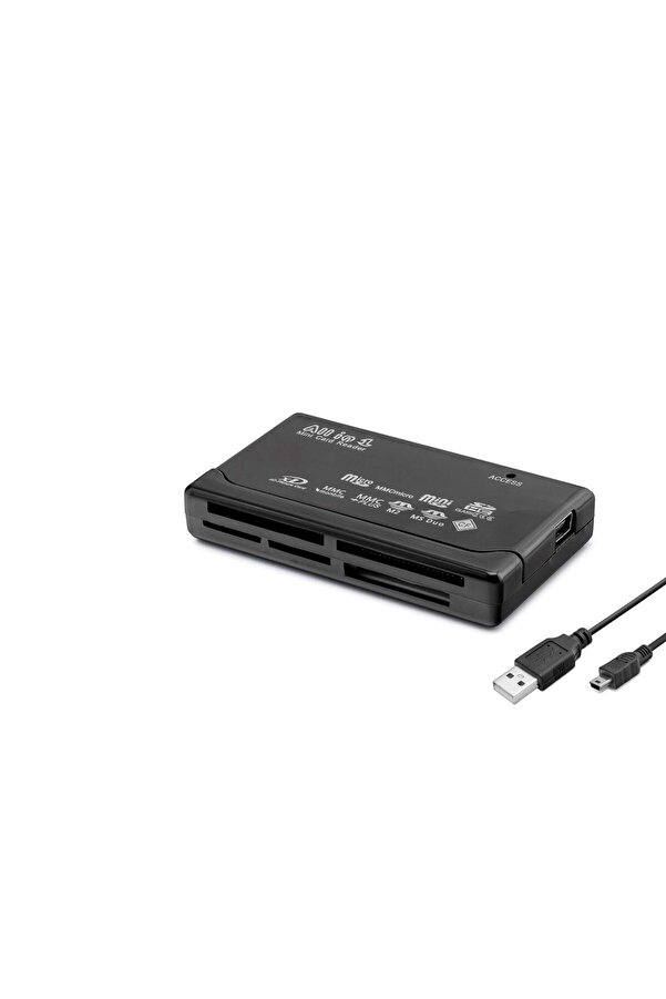 Evi̇mdeyokyok Card Reader Usb All In One Si̇yah Hdx7012