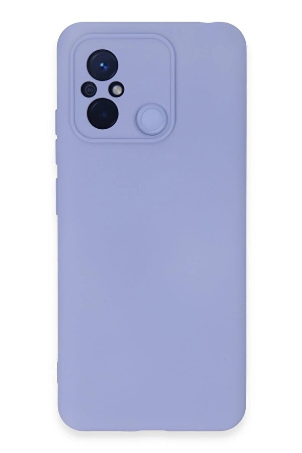 Xi̇aomi̇ Redmi̇ 12C Kılıf Nano İçi̇ Kadi̇fe Si̇li̇kon - Li̇la - Dropx8163-1683