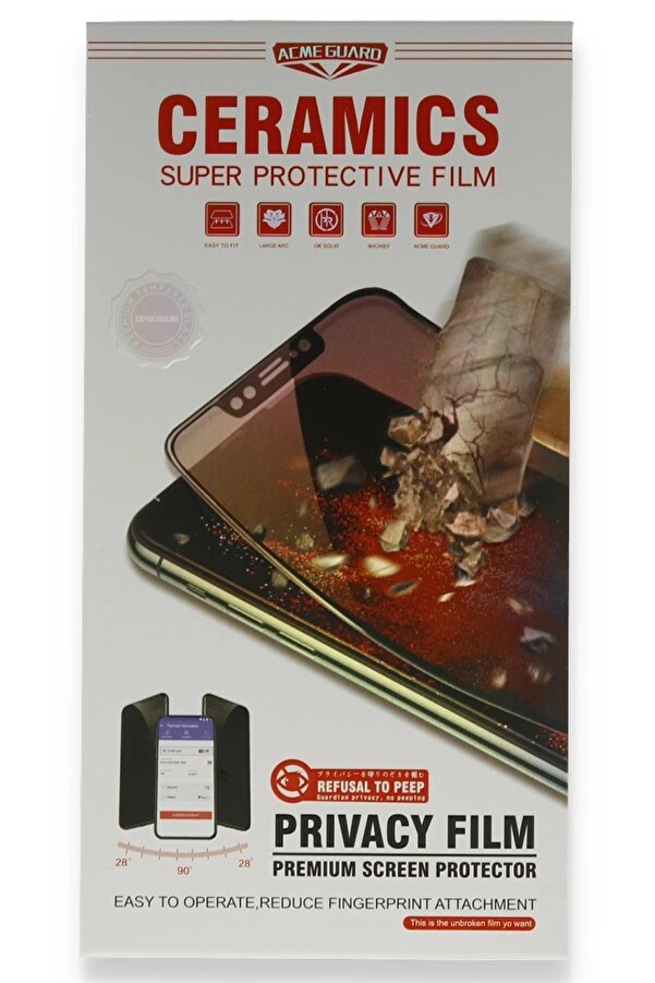 Huawei̇ Y6P Serami̇k Hayalet Nano Ekran Koruyucu - Dropx3699-8001