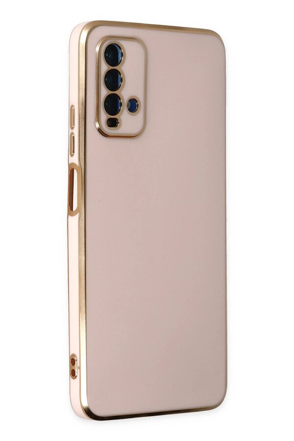 Xi̇aomi̇ Redmi̇ 9T Kılıf Volet Si̇li̇kon - Pembe - Dropx5926-8407