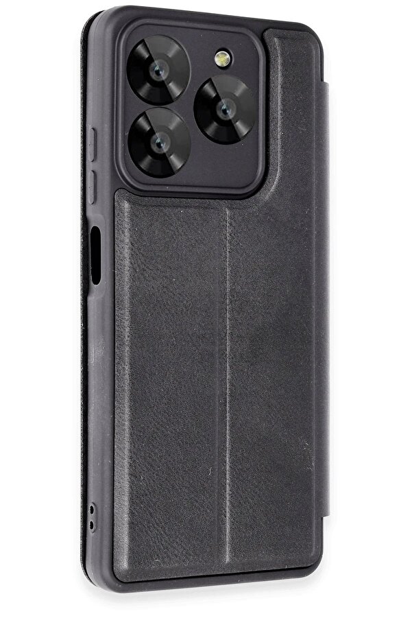 General Mobi̇le Era 50 Kılıf Fli̇p Cover - Si̇yah - Dropx2950-3419