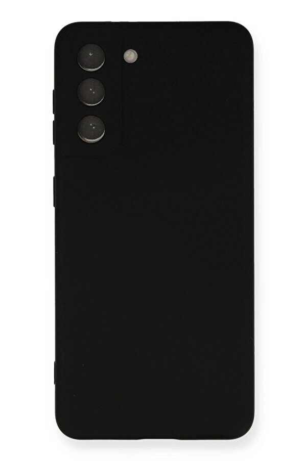 Samsung Galaxy S21 Kılıf Nano İçi̇ Kadi̇fe Si̇li̇kon - Si̇yah - Dropx2331-6361