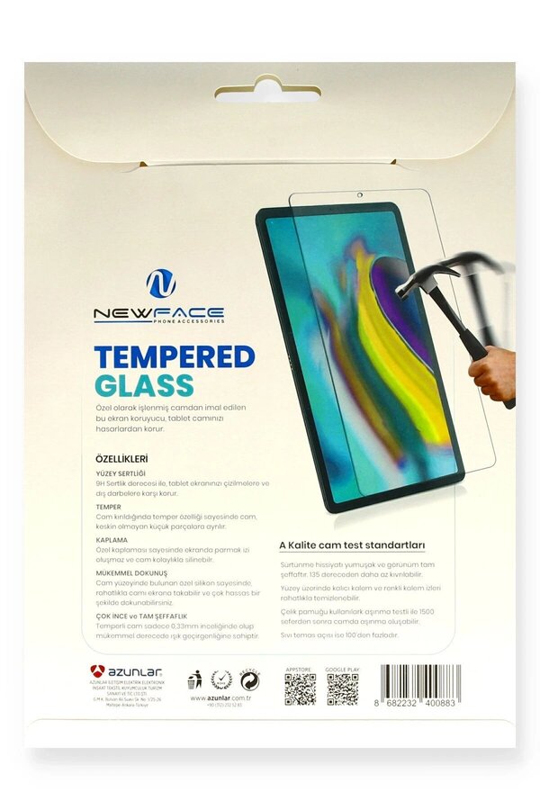 İpad Pro 12.9 (2021) Tablet Cam Ekran Koruyucu - Dropx1642-3182