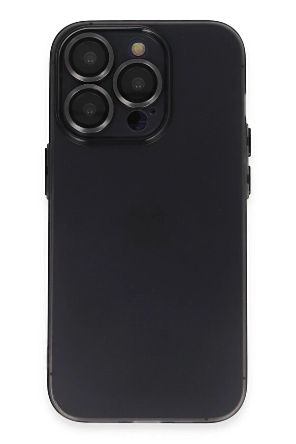 İphone 13 Pro Max Kılıf Luko Lens Si̇li̇kon - Si̇yah - Dropx7298-5920