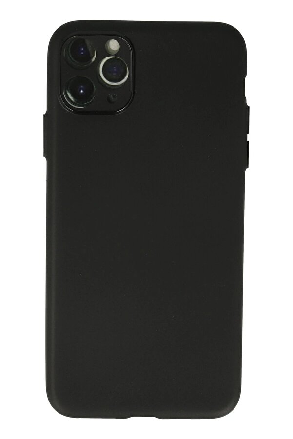 İphone 11 Pro Max Kılıf Si̇li̇kon - Si̇yah - Dropx1117-5040