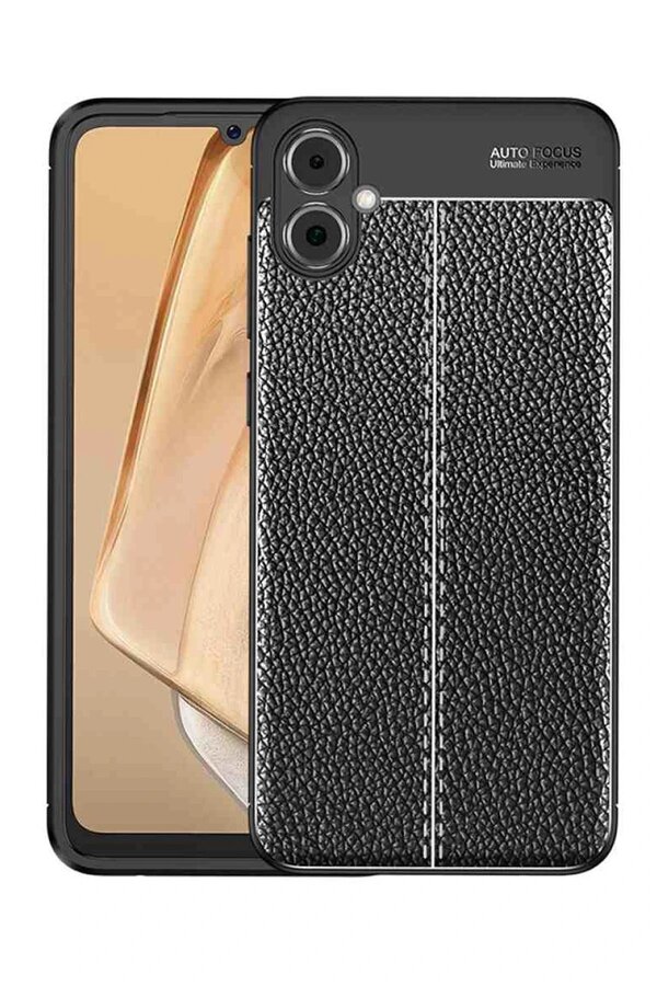 Samsung Galaxy A05 Kılıf Auto Focus Kapak - Si̇yah - Dropx3705-1865