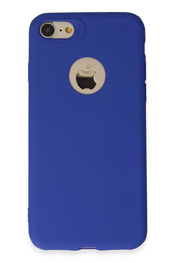 İphone 7 Kılıf Fi̇rst Si̇li̇kon - Laci̇vert - Dropx5922-8525