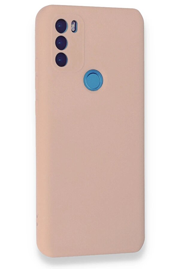 General Mobi̇le Gm 21 Plus Kılıf Nano İçi̇ Kadi̇fe Si̇li̇kon - Pudra - Dropx4368-3217