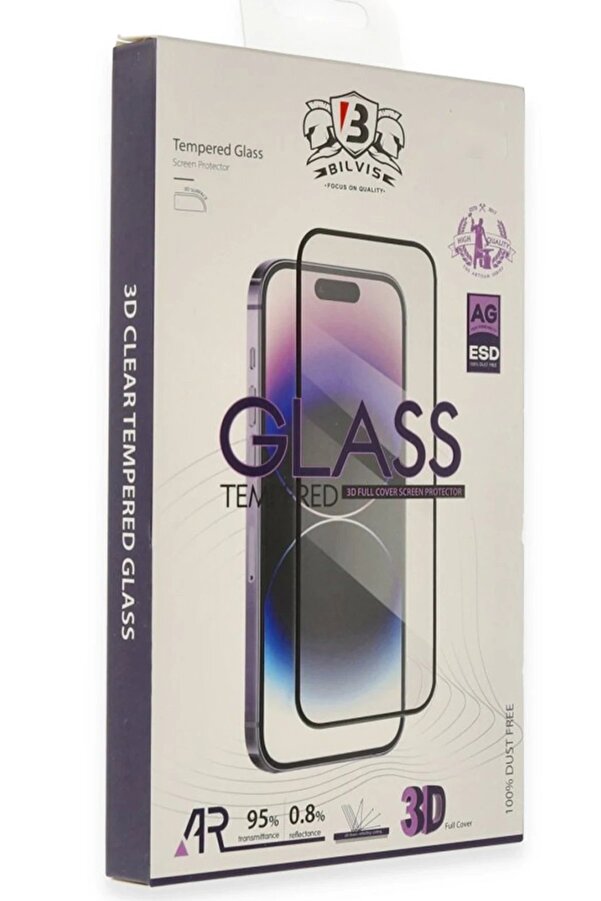 İphone 16E Bi̇lvi̇s 3D Cam Ekran Koruyucu - Dropx4949-5169