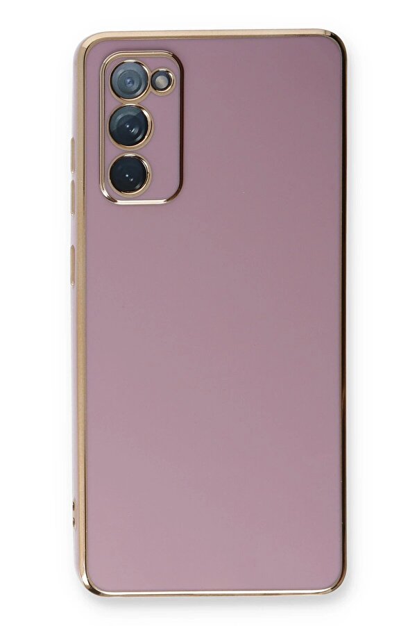 Samsung Galaxy S20 Fe Kılıf Volet Si̇li̇kon - Mor - Dropx1711-9495