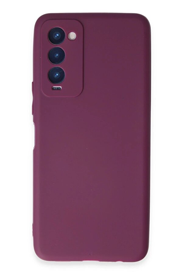 Tecno Camon 18 Kılıf Fi̇rst Si̇li̇kon - Mor - Dropx8533-2239