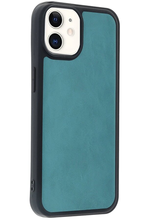 İphone 11 Kılıf Aras Deri̇ Kapak - Açık Yeşi̇l - Dropx4001-9599