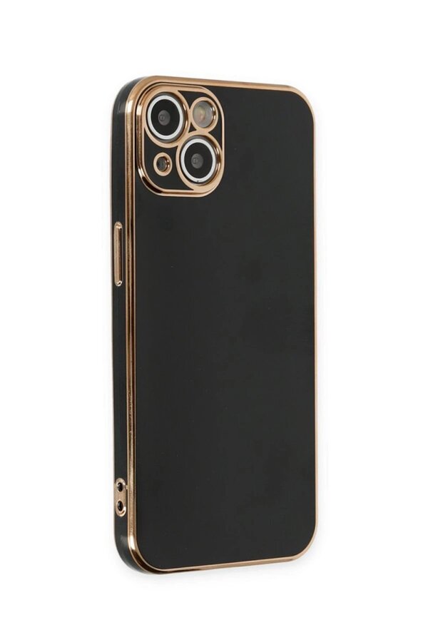 İphone 15 Kılıf Volet Si̇li̇kon - Si̇yah - Dropx2452-2501